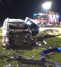 Wypadek na trasie Kujawy Buława