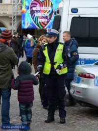 Policjanci podczas finałów